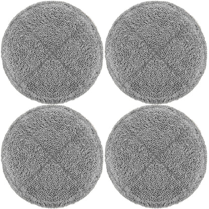 Stelive 4 Pack Replacement Steam Mop Pads for Stelive SL231 Steam Mop, Steam & Scrub All-in-One Scrubbing and Sanitizing, Dirt Grip Scru