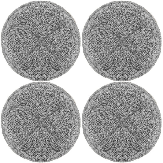Stelive 4 Pack Replacement Steam Mop Pads for Stelive SL231 Steam Mop, Steam & Scrub All-in-One Scrubbing and Sanitizing, Dirt Grip Scru
