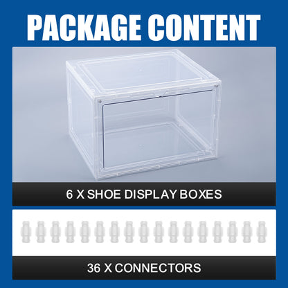 6 Pack Shoe Display Box