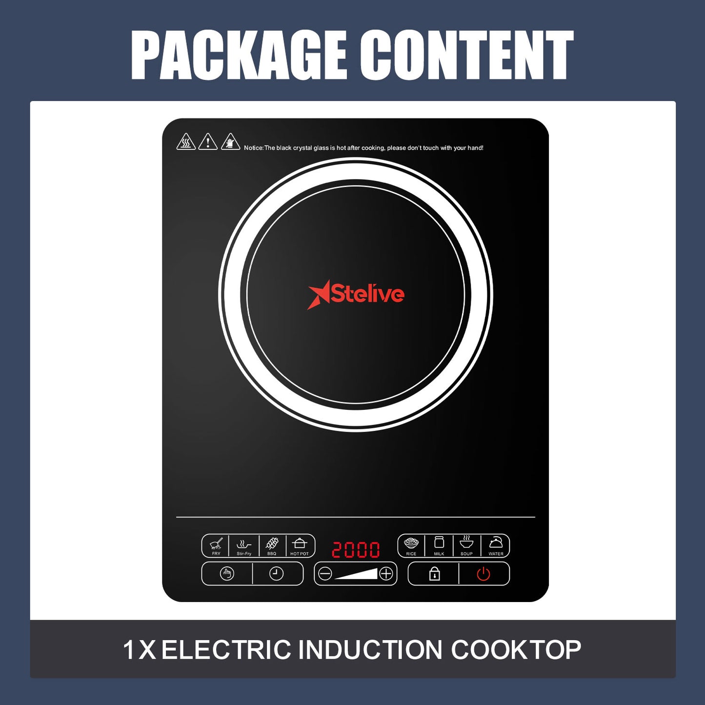 Electric Induction Cooktop