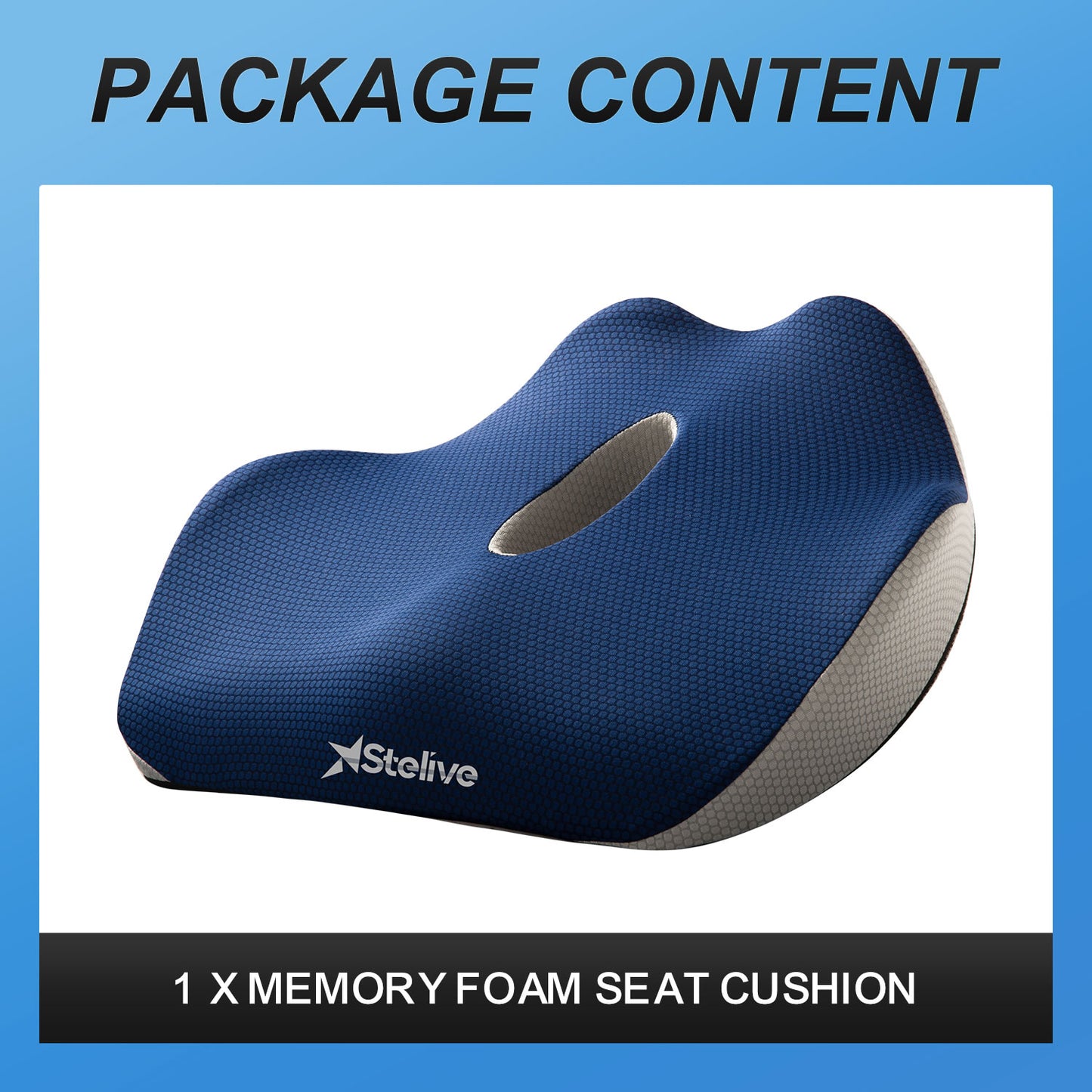 Memory Foam Seat Cushion