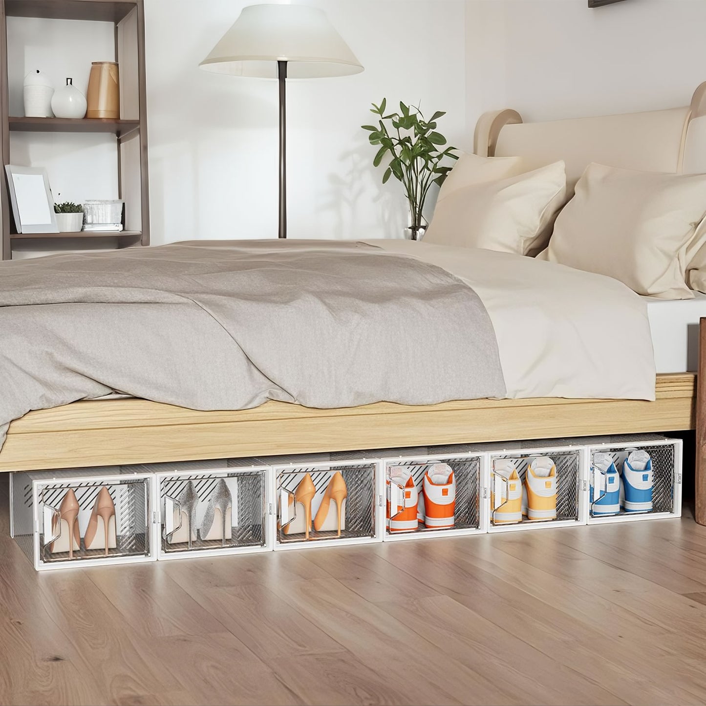 12 Pack Shoe Storage Box