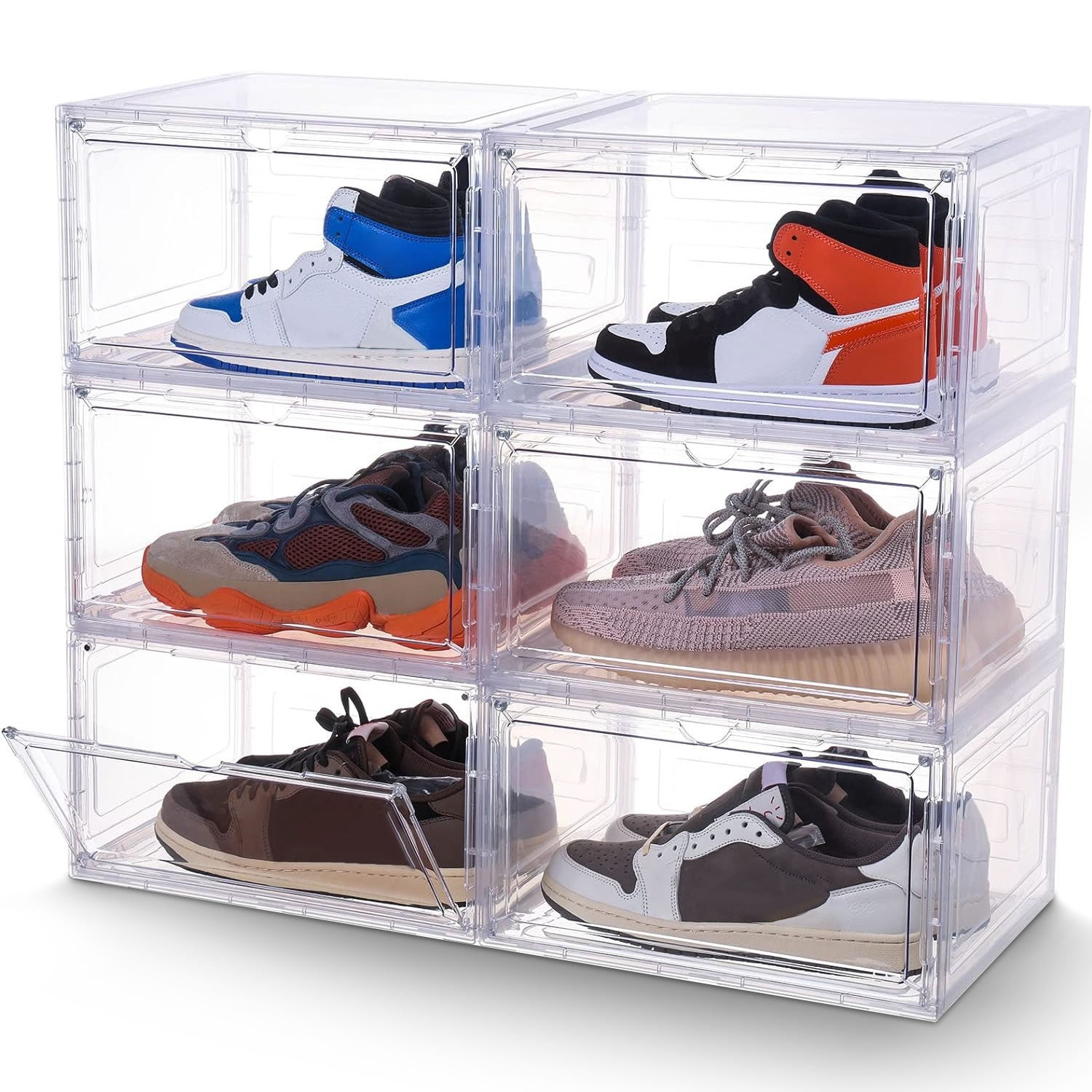 6 Pack Shoe Display Box