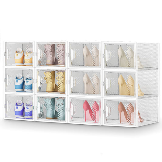12 Pack Shoe Storage Box