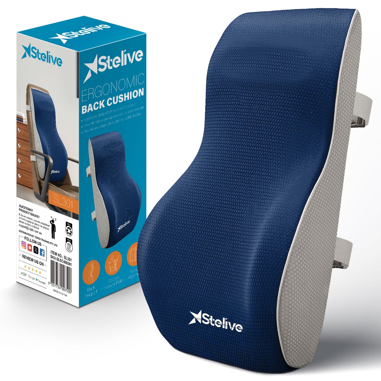 Ergonomic Back Cushion