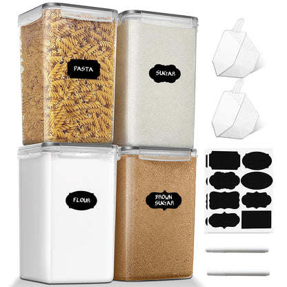 4 PCs 6.5L Food Containers