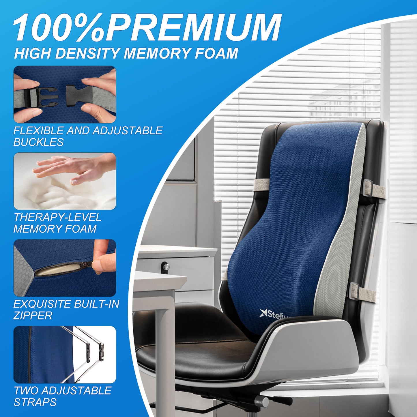 Ergonomic Back Cushion