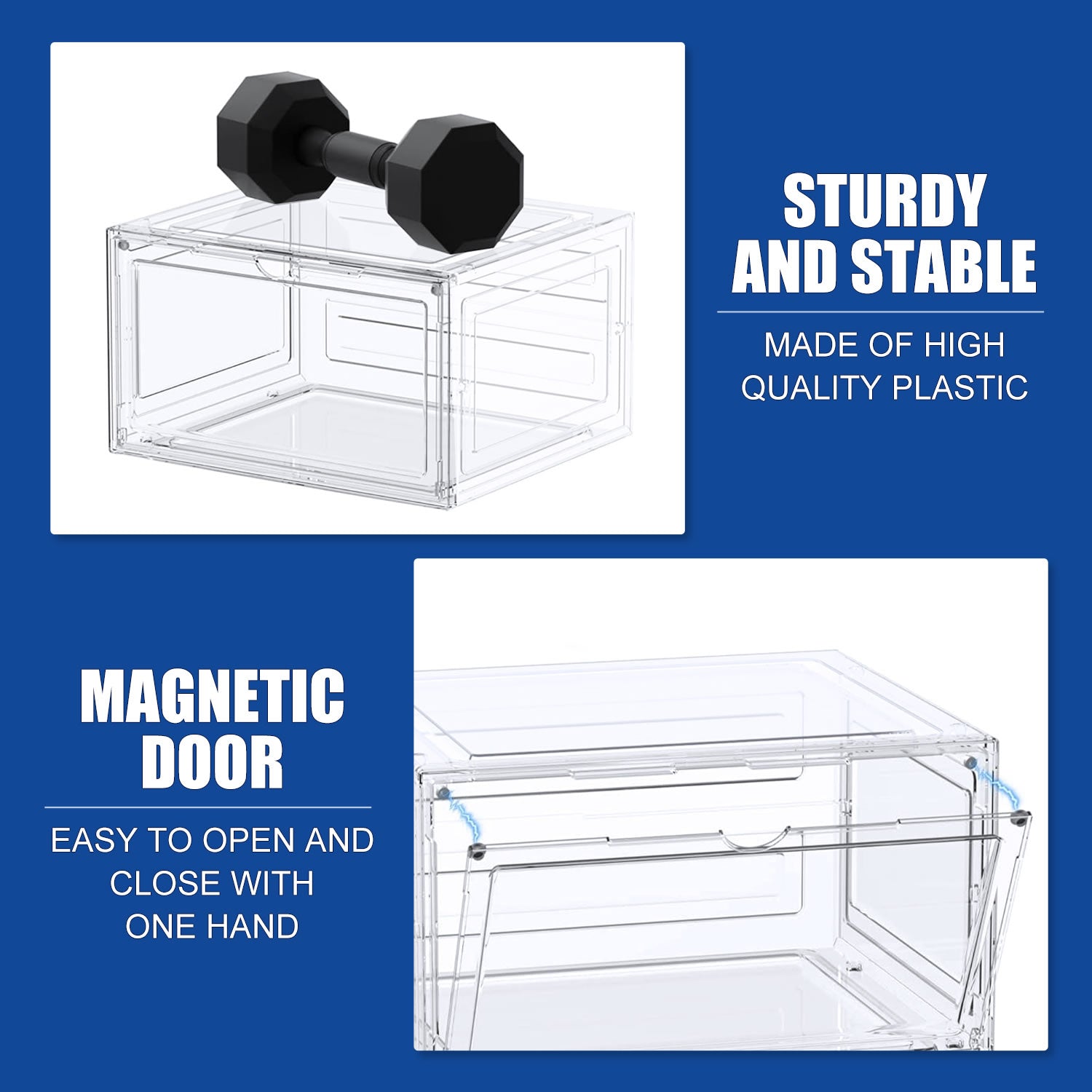 6 Pack Shoe Display Box