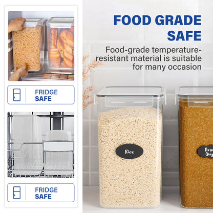 4 PCs 6.5L Food Containers