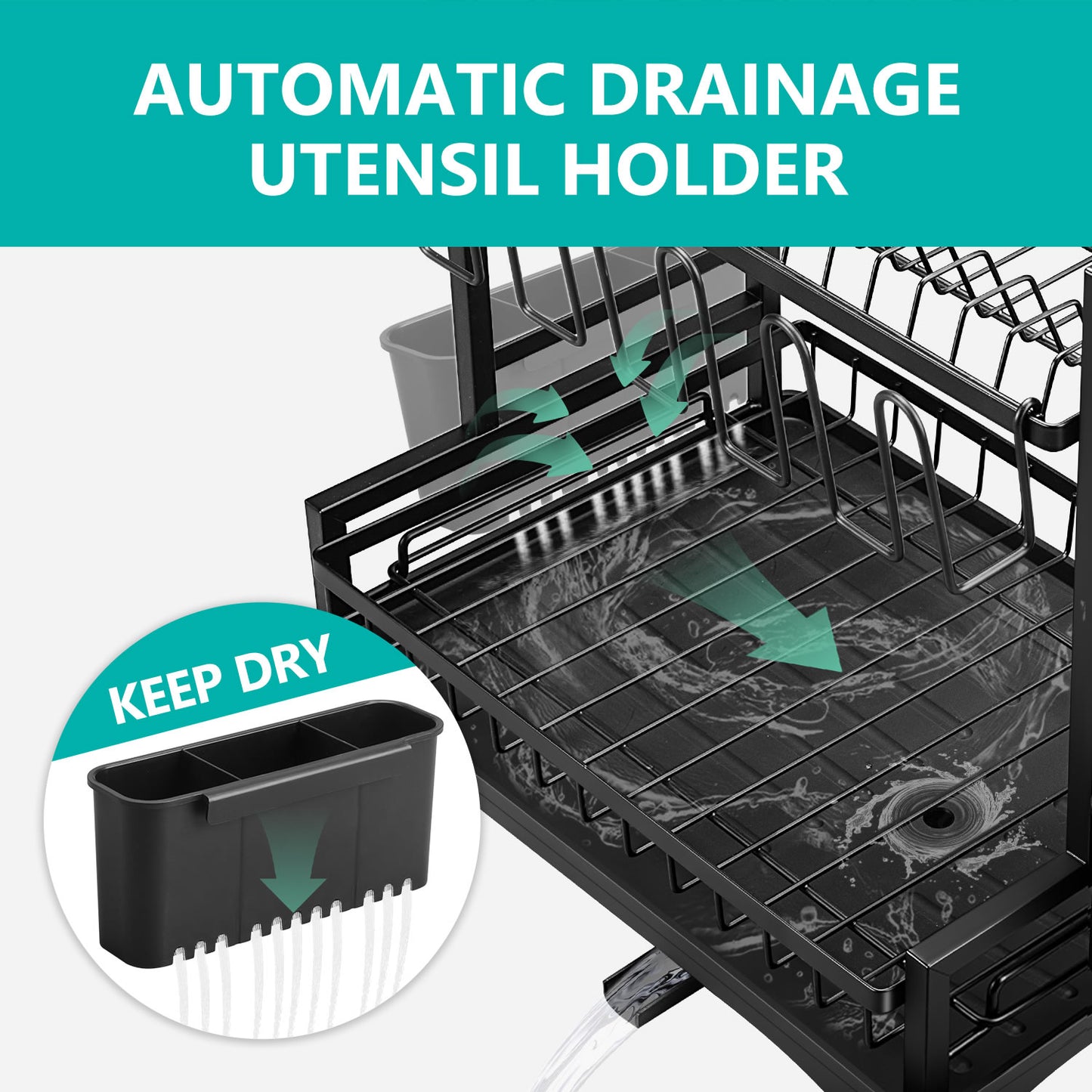 Dish Drainer Rack