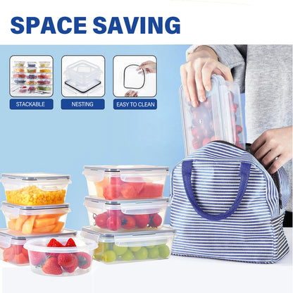 24 Pack Food Containers