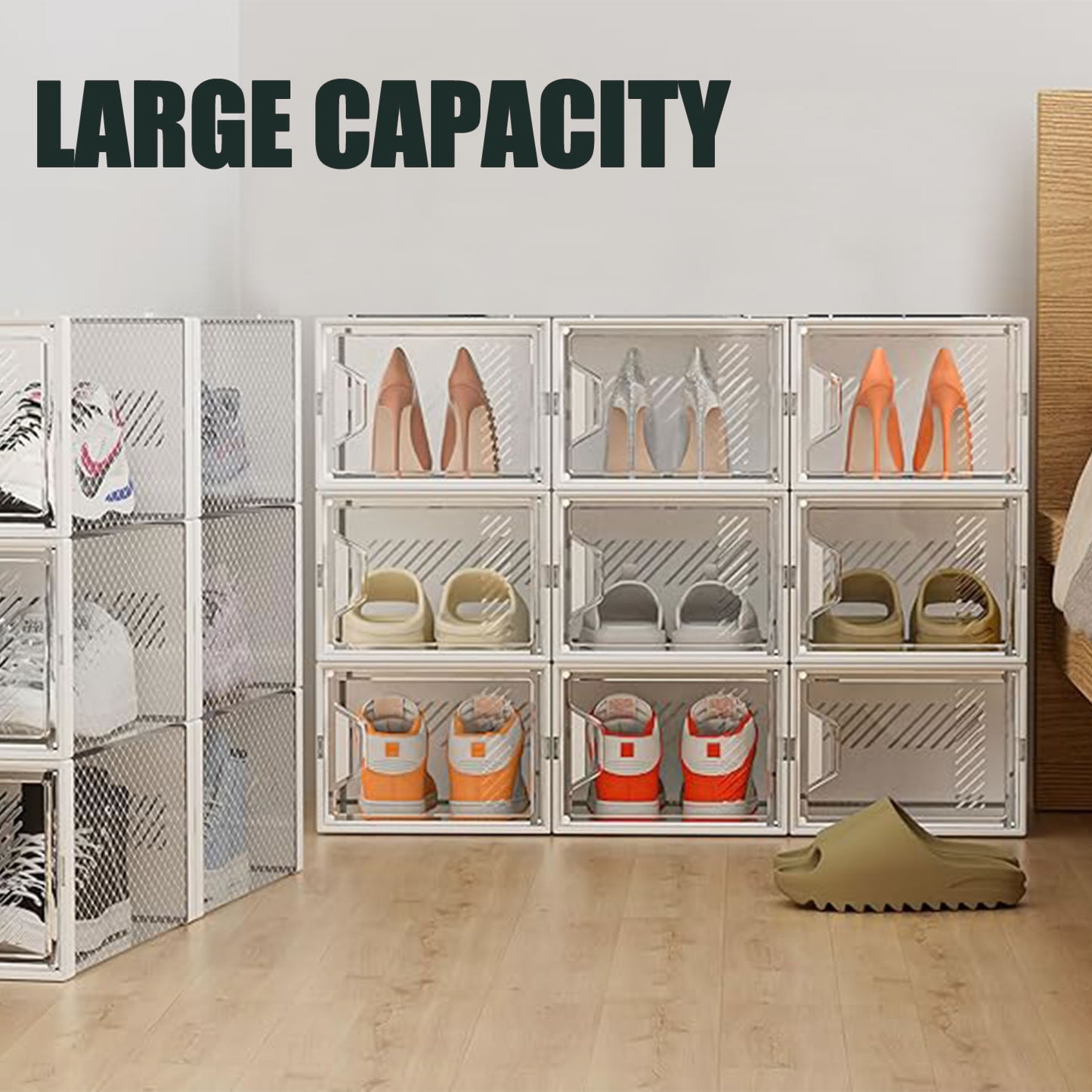 12 Pack Shoe Storage Box