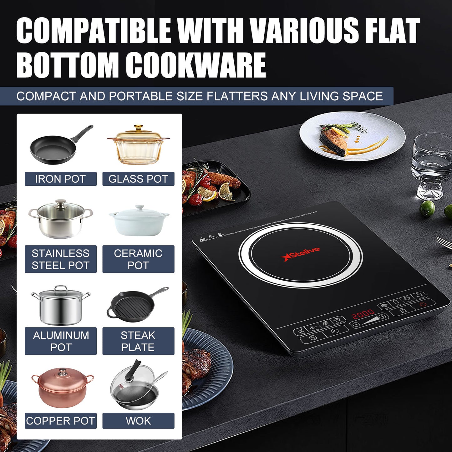 Electric Induction Cooktop