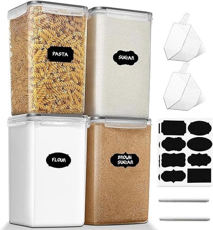 4 PCs 6.5L Food Containers