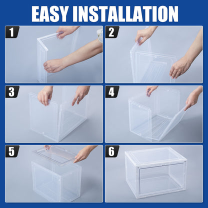 6 Pack Shoe Display Box