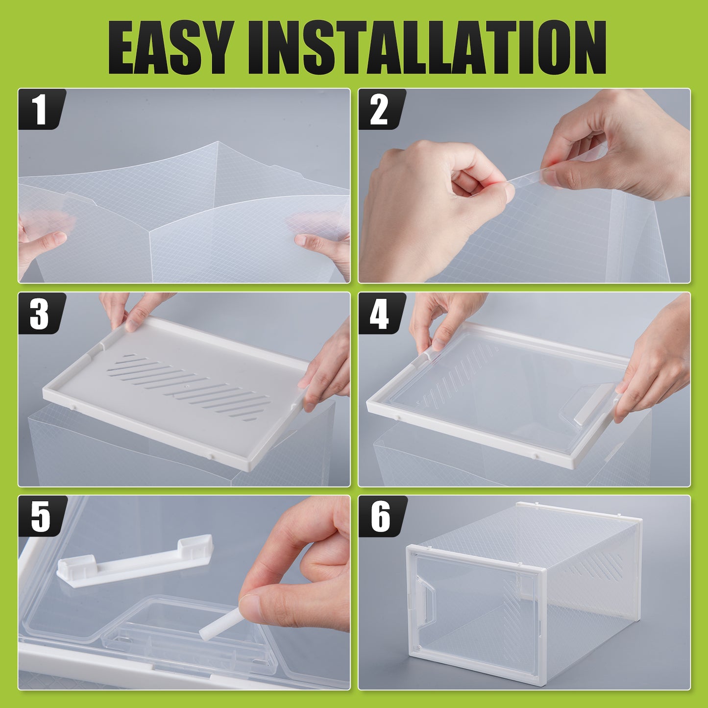 12 Pack Shoe Storage Box